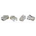 Cat. 6 Modular Plug, unshielded, for Stranded Wire 10 pcs. Trasparente cavo di interfaccia e adattatore - Foto miniatura 1
